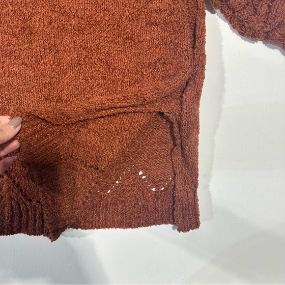 Rust colored Sweater from Anthropology size S - Picture 5 of 6